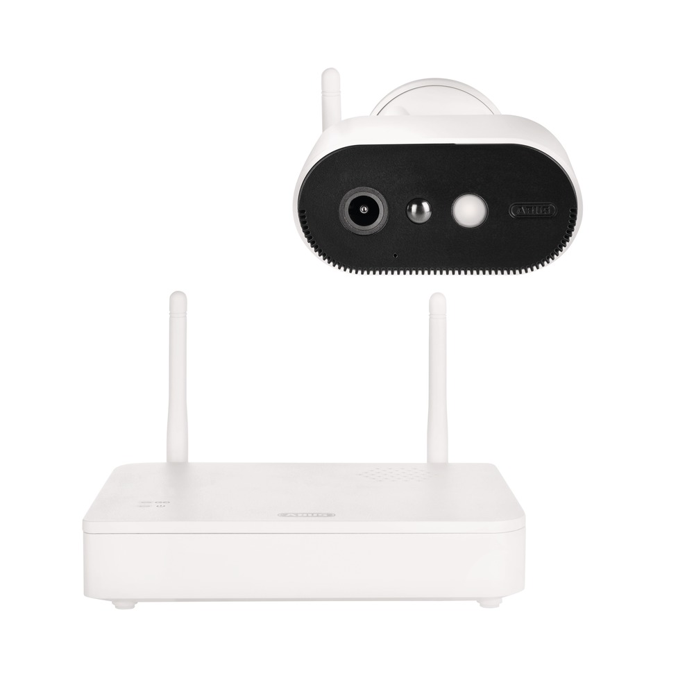 ppic91000 ABUS Indoor & Outdoor IR CCTV Surveillance Kit, 1 Camera Connections, Wireless