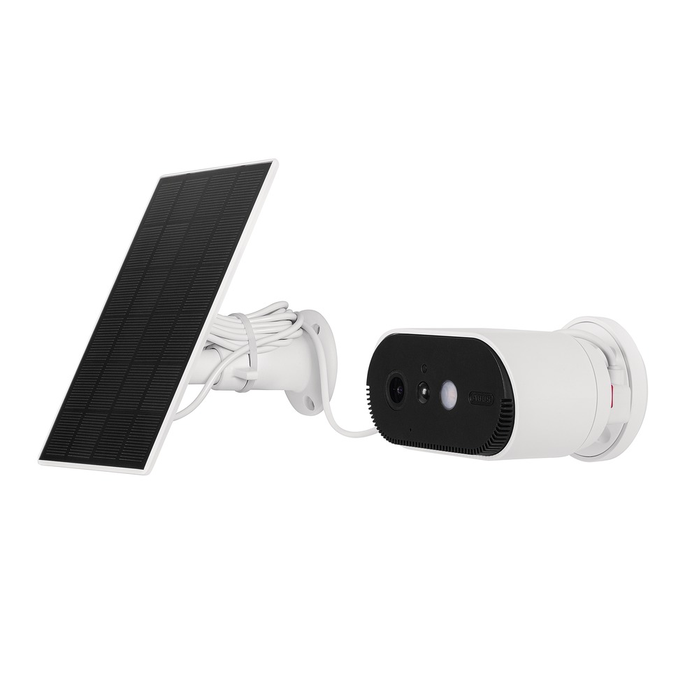 ppic91600 ABUS Security-Center Solar Panel Power Supply for use with Battery Cam Pro