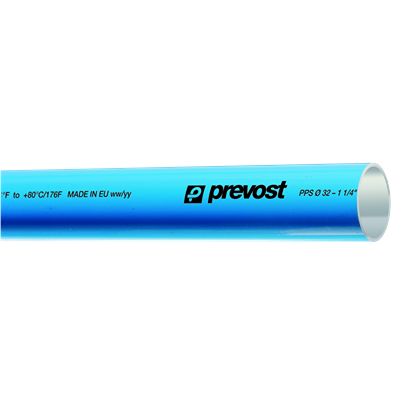 PREVOST 16.00 bar Blue Aluminium Compressed Air Pipe, 32 mm OD, 2.90 m