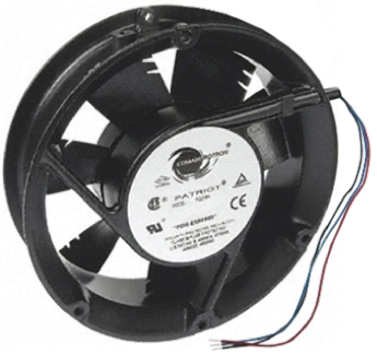 COMAIR ROTRON Enviro Series Axial Fan, 24V dc, 399 m³/h, 24 W, 1 A Max 171 mm 171mm 50 mm