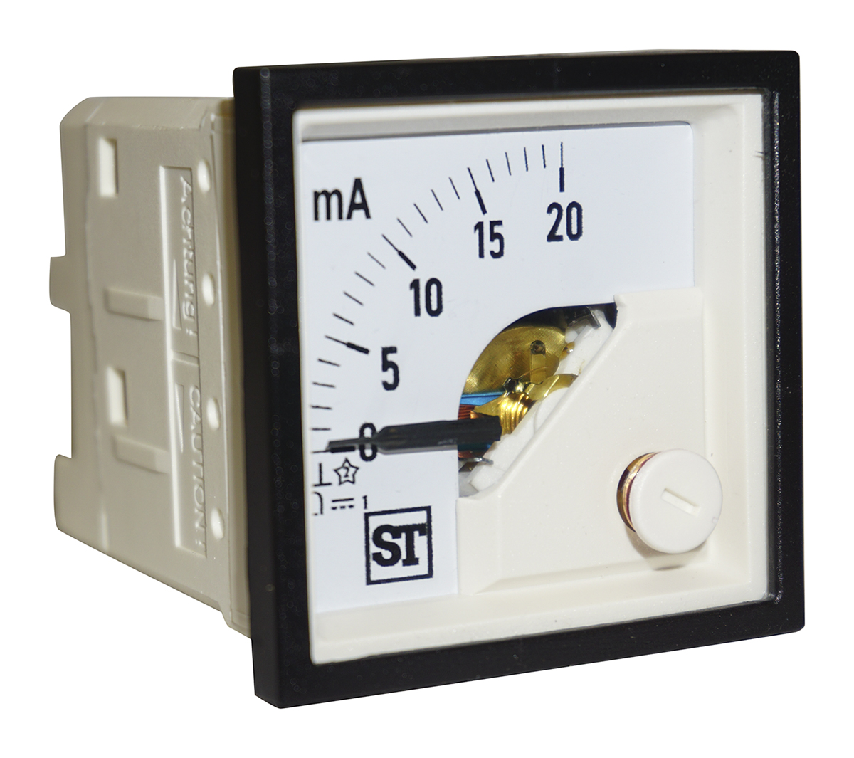 Sifam Tinsley Sigma Analogue Panel Ammeter 20 mA DC, 48 mm x 48 mm Moving Coil