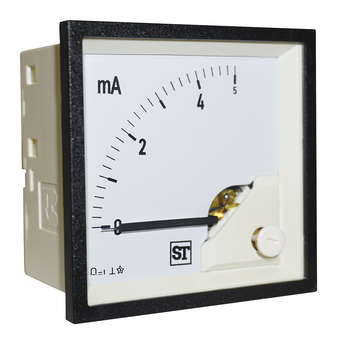 Sifam Tinsley Sigma Analogue Panel Ammeter 10 mA DC, 68 mm x 68 mm Moving Coil