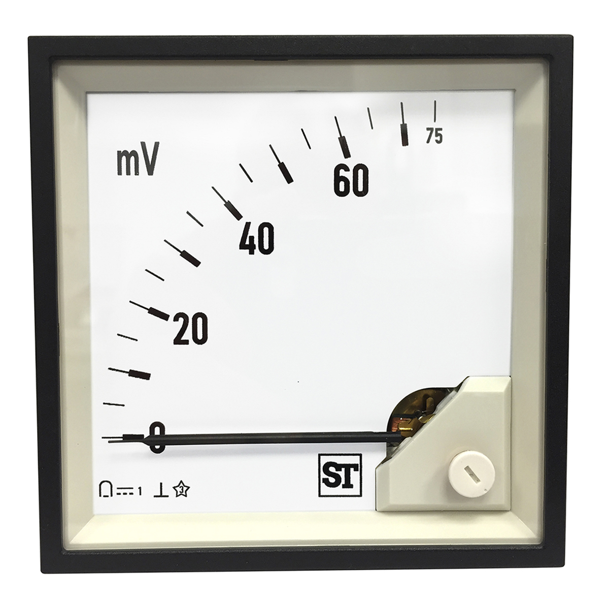 Sifam Tinsley Sigma Analogue Panel Ammeter 100 A DC Moving Coil