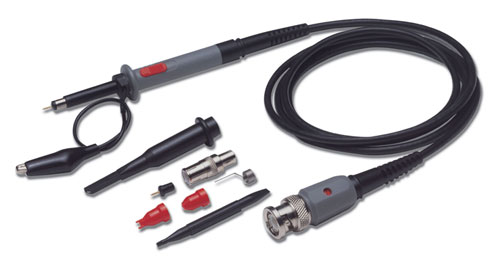 BK Precision PR 37AG Oscilloscope Probe, Voltage Type, 150 MHz, 10:1, 1:1, BNC Connector