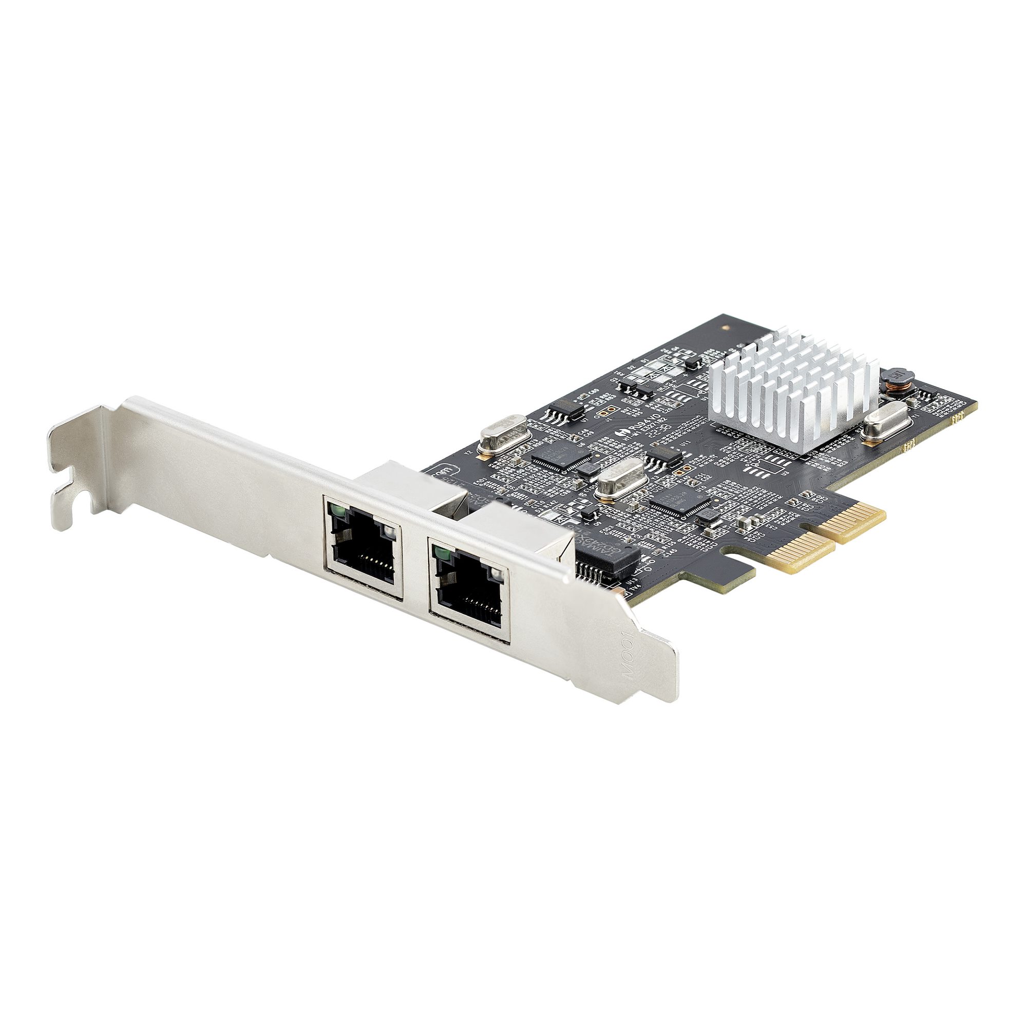StarTech.com 2 Port PCIe RJ45 Network Card, 100Mbps