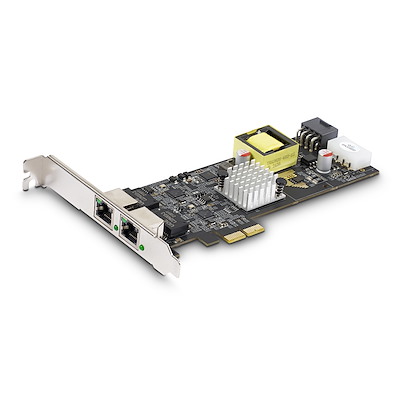 StarTech.com 2 Port PCI RJ45 Network Card, 100Mbps