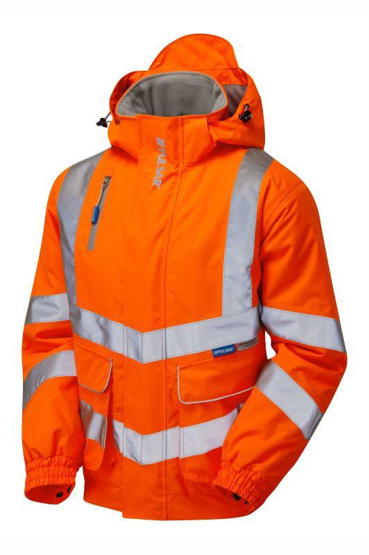 PULSAR PR496 Orange Hi Vis Jacket, 2XL