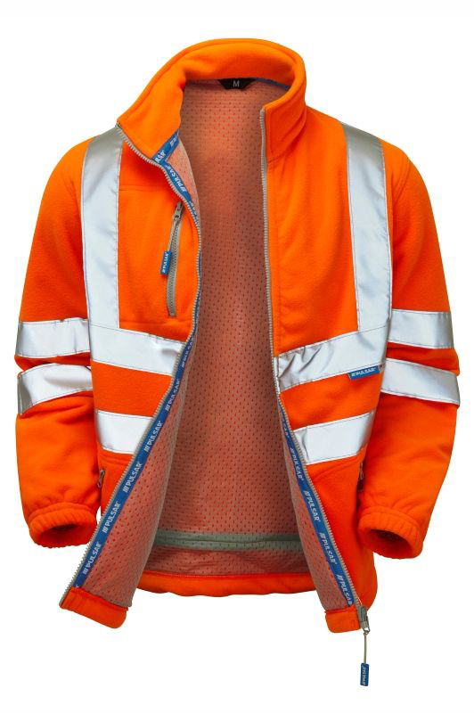 pr508-m PULSAR PR508 Orange Hi Vis Jacket, M