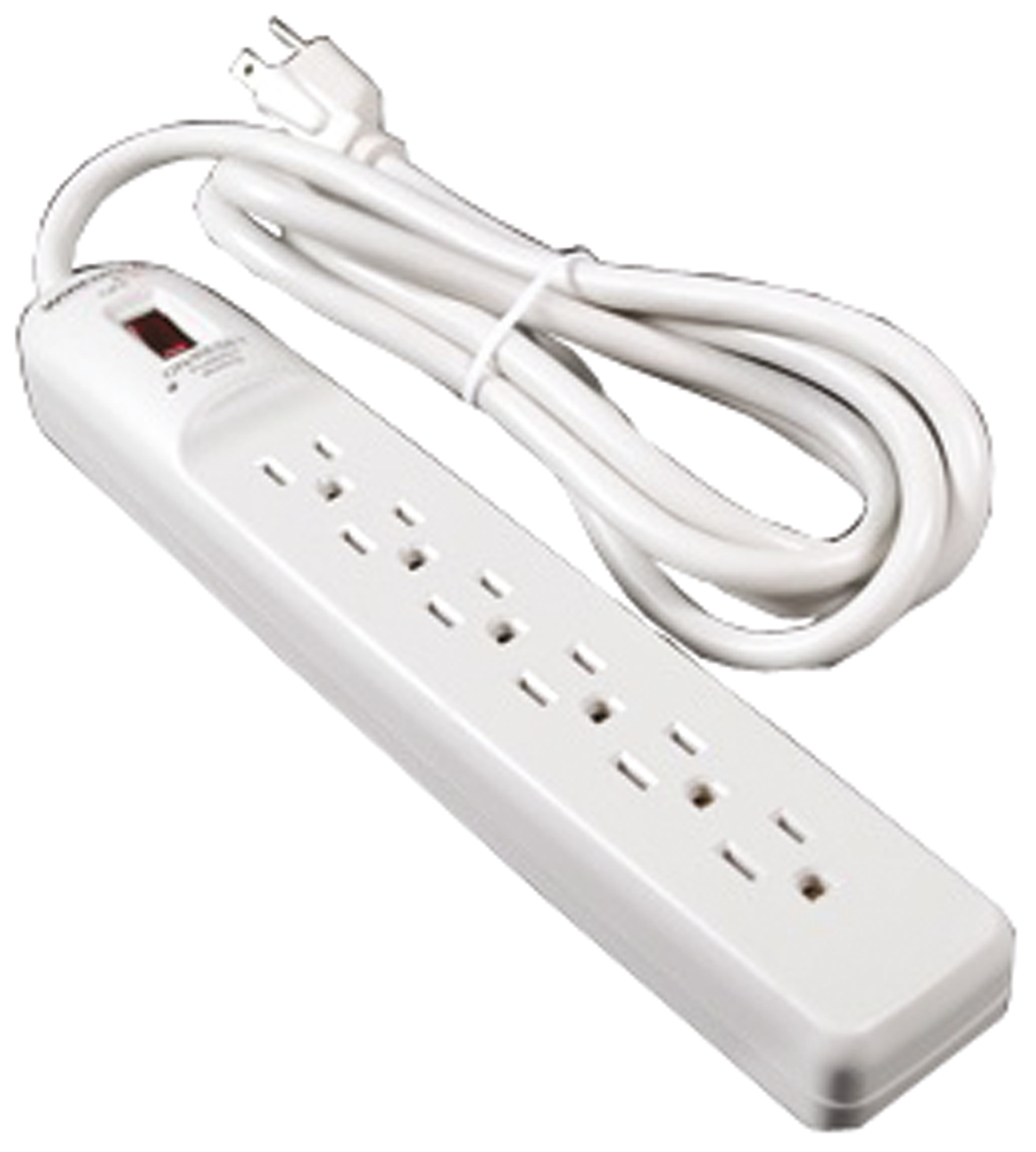 Wiremold 1.8 m 6 Socket NEMA 5-15R Extension Lead Extension Lead Kit, 120V