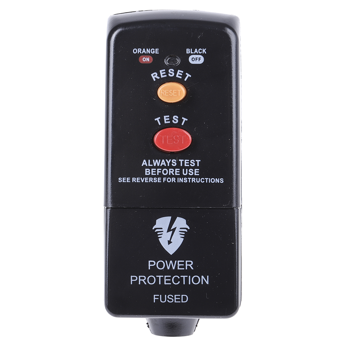 prcdkb-mp Masterplug RCD Plug Adapter, 13A 2 Pole,240V ac