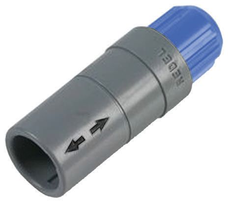 LEMO Circular Connector, 4 Contacts, Cable, Socket, Female, IP50, Redel P Series