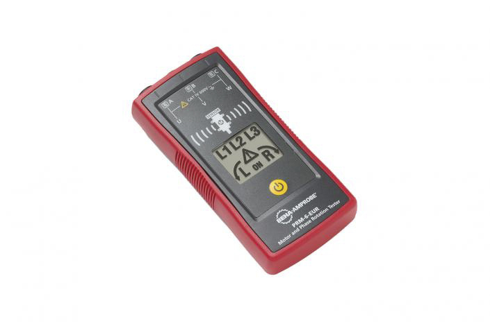 prm-6-eur Beha-Amprobe PRM-6-EUR Phase Rotation Tester 16 Hz, 400 Hz Max, 700V Max Non-Contact, CEE, RSCAL