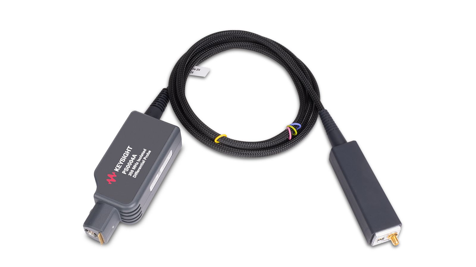 Keysight Technologies PS00 Series PS0004A Oscilloscope Probe, Differential Type, 350 MHz, 0.2 in Pitch, 0.1 in Pitch,