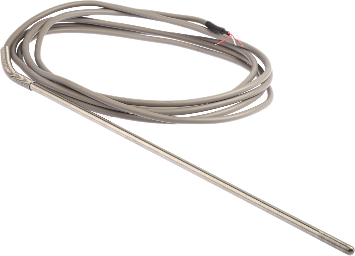 Correge PT100 RTD Sensor 6 mm Dia, 300 mm Long, 3 Wire, Classe B 500 °C Max
