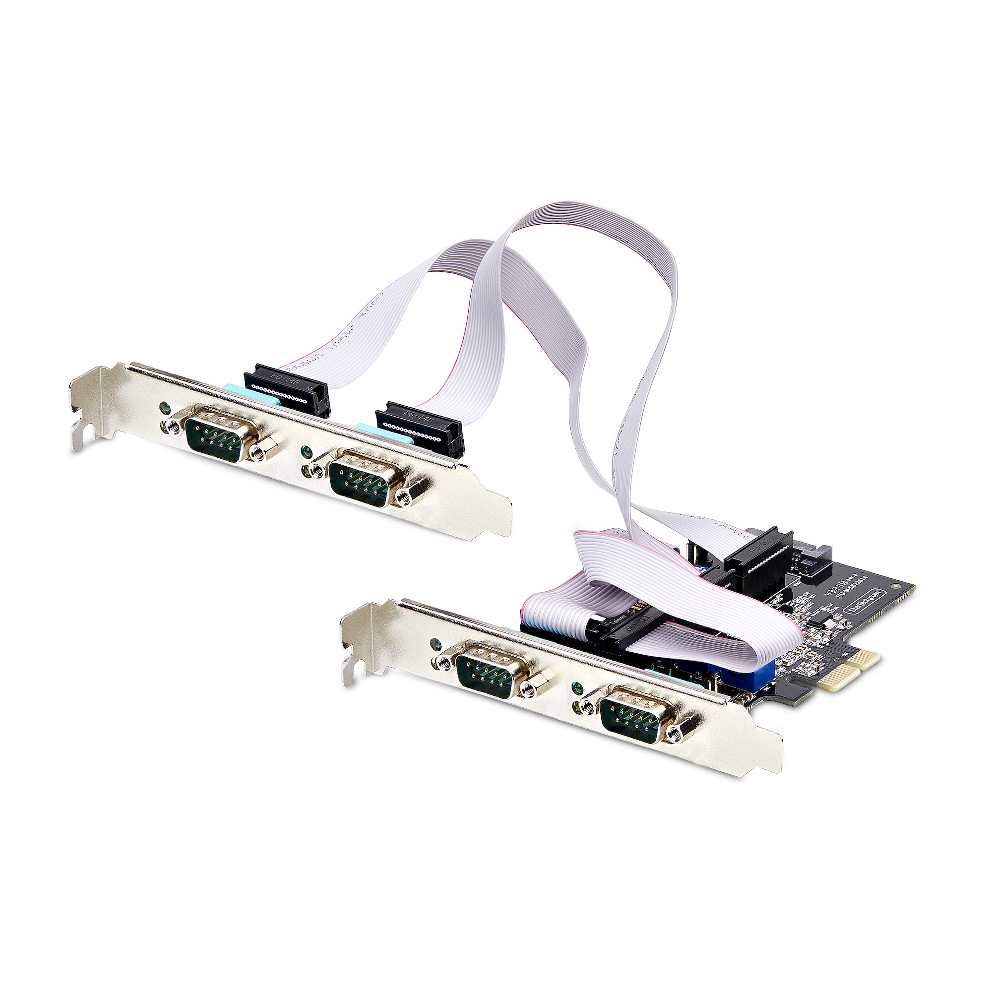StarTech.com 4 Port PCIe RS422, RS485, RS232 Serial Card
