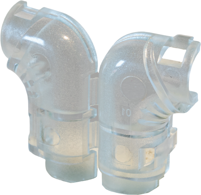 TUK Limited Patch Lead, Polycarbonate 6.5 mm Internal Width, 16 mm L
