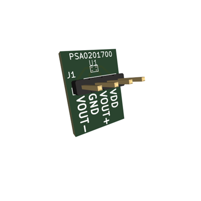 PUI Audio Demonstration Board MEMS Based Piezoresistive Pressure Sensor Demonstration Board for Sensor Prototype