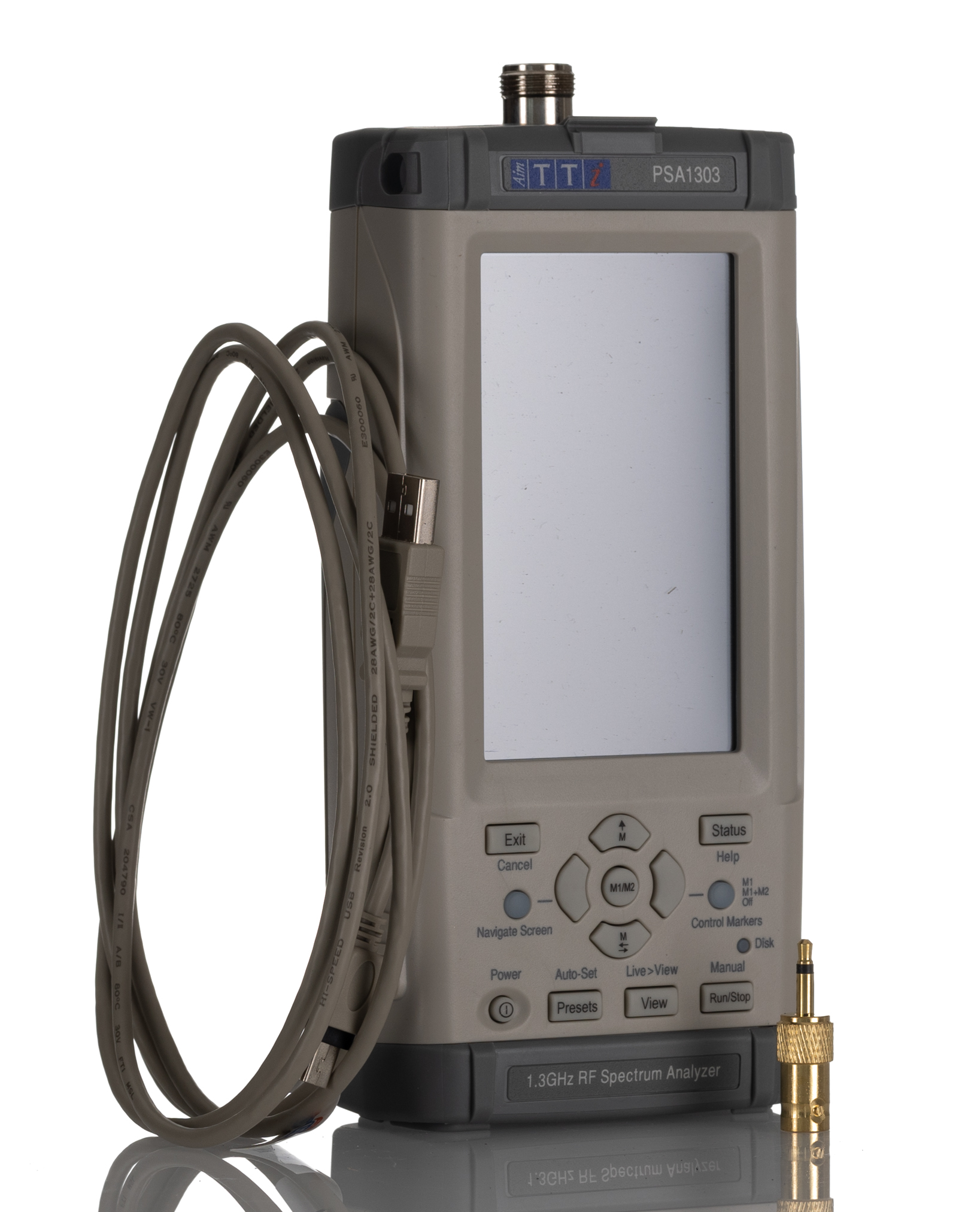 psa1303 Aim-TTi PSA1303 Handheld PSA Spectrum Analyser, 1.3 GHz