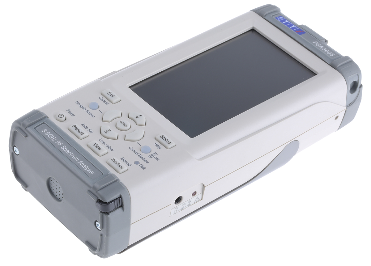 psa3605 Aim-TTi PSA3605 Handheld PSA Spectrum Analyser, 3600 MHz