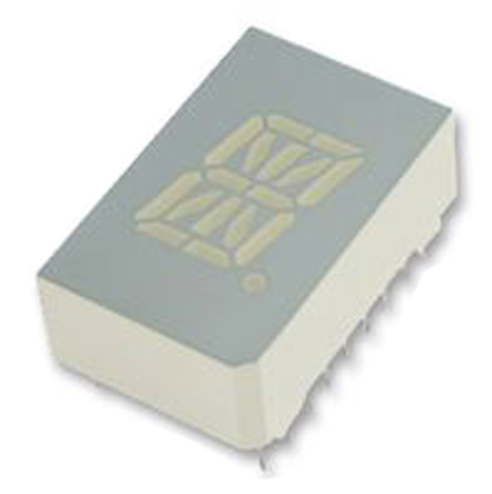 PSC05-11SURKWA Kingbright 1 16 Segment LED Display Cathode Red 11mcd Right Side 12.7 mm