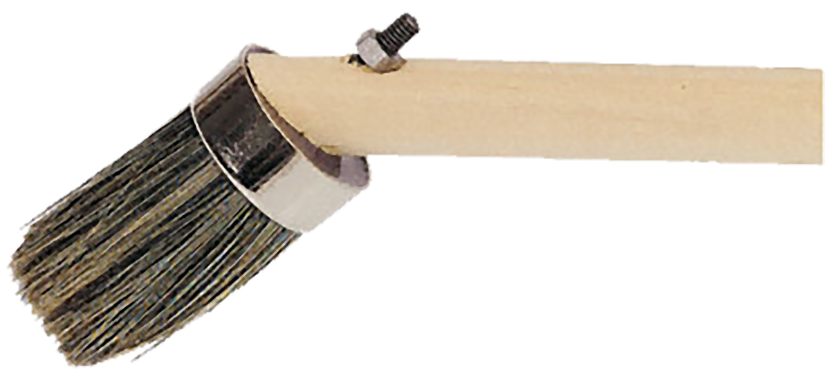 Cottam Thin, 35 mm Angled Paint Brush with Round Bristles