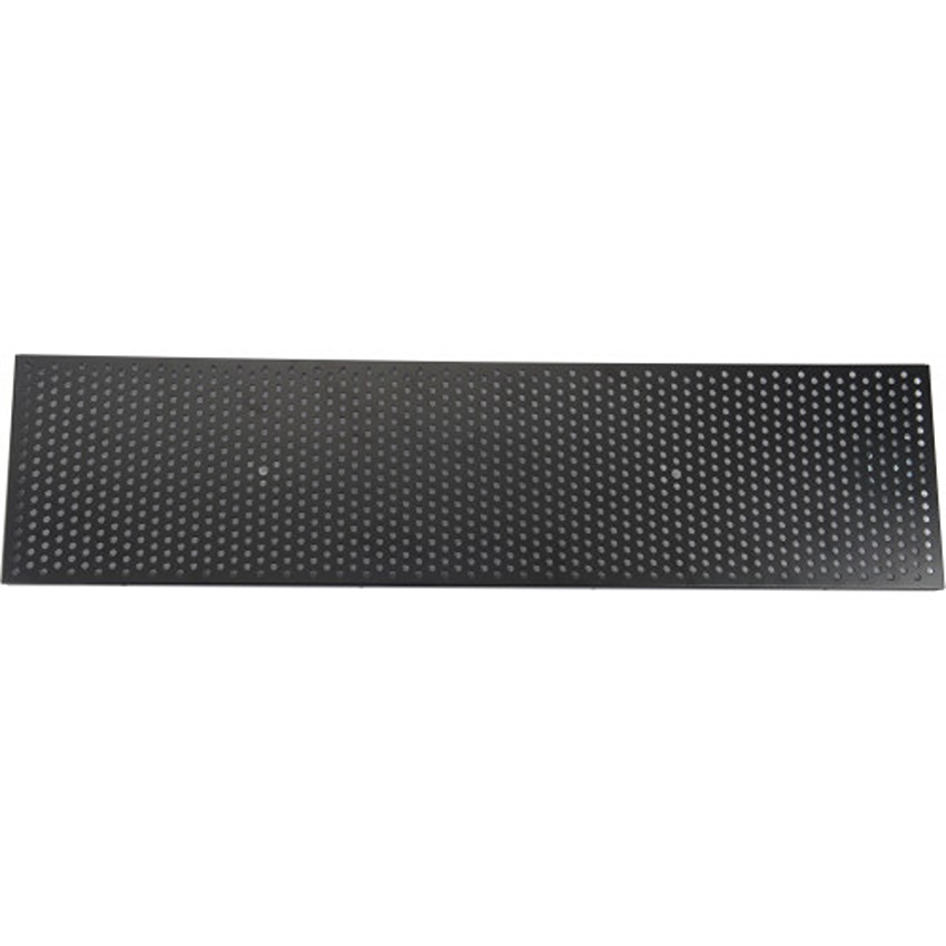 SAM Blue Sheet Metal Panel, 1 U Ventilated, Shielded