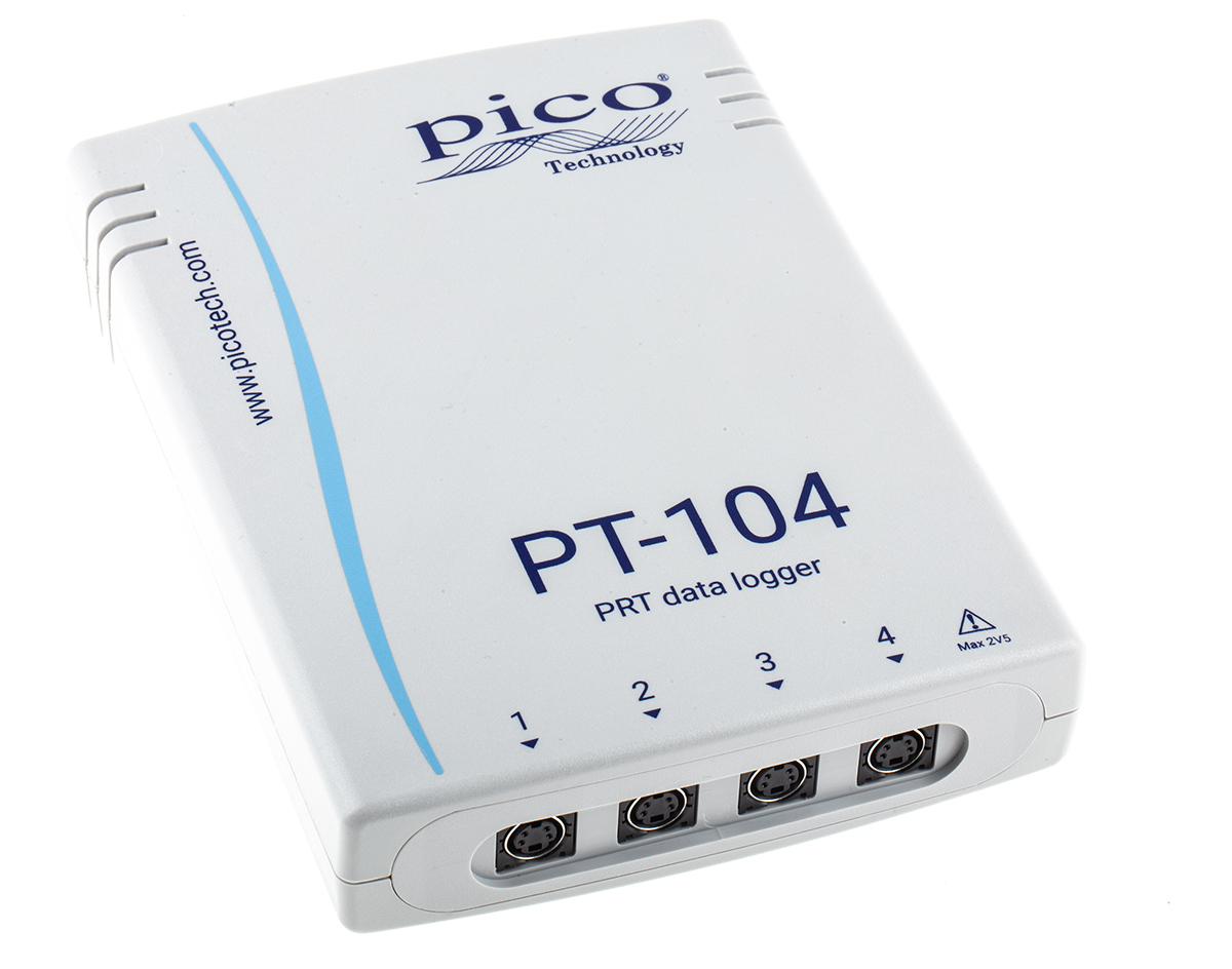 Pico Technology PT-104 Multi Purpose Data Logger, Ethernet, USB, 4 Channel