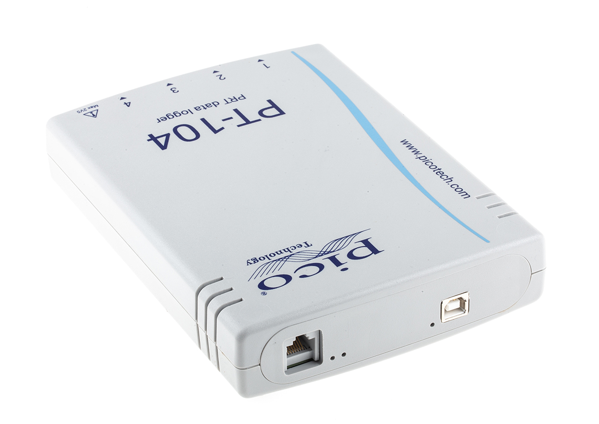pt-104 Pico Technology PT-104 Multi Purpose Data Logger, Ethernet, USB, 4 Channel