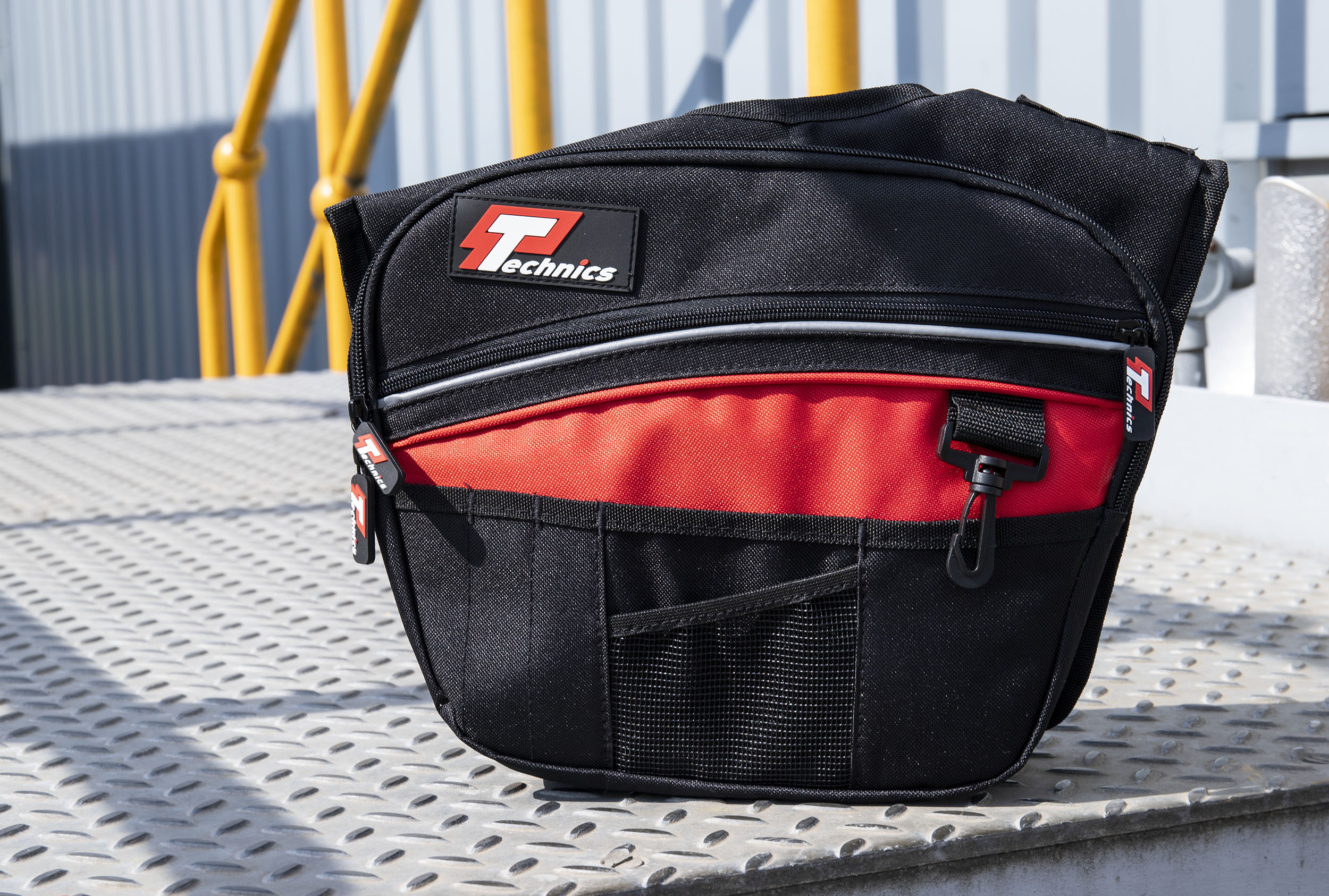 Technics Polyester Satchel with Shoulder Strap 350 mm x 50mm x 310 mm