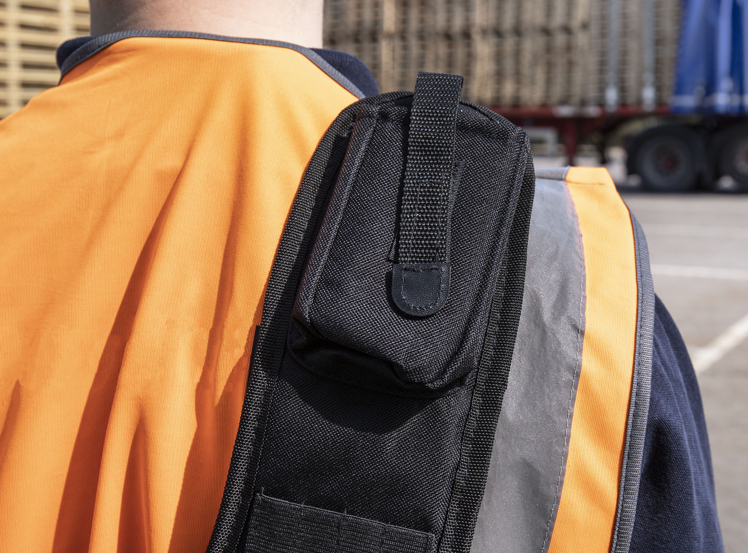 pt143 Technics Polyester Satchel with Shoulder Strap 350 mm x 50mm x 310 mm