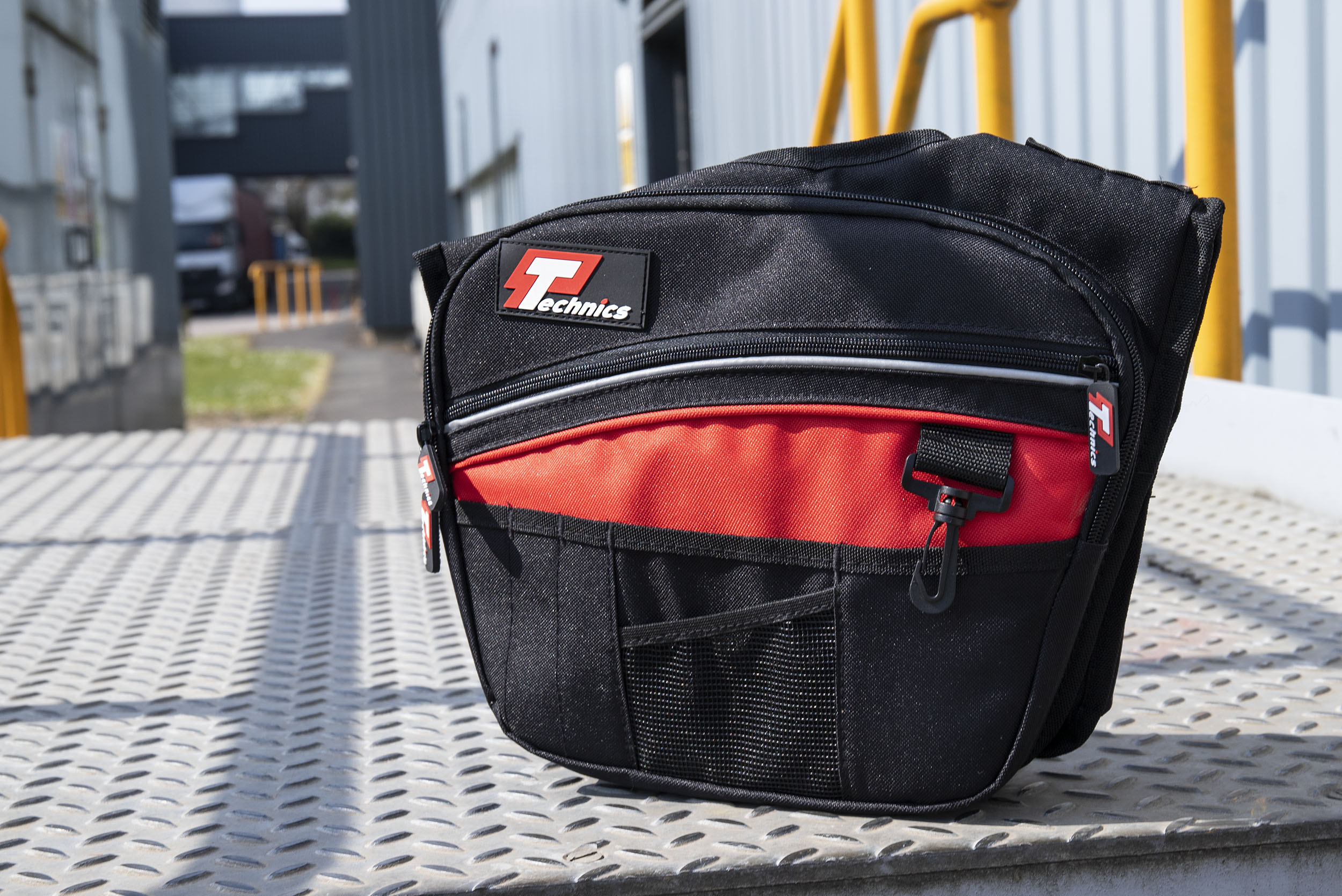 pt143 Technics Polyester Satchel with Shoulder Strap 350 mm x 50mm x 310 mm