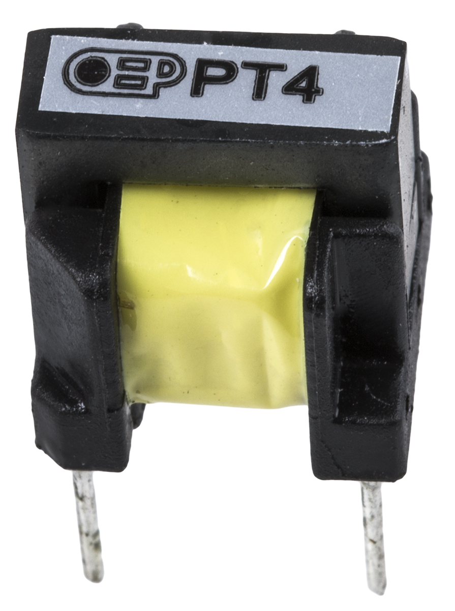 pt4 OEP Through Hole Pulse Transformer 1:1 Turns Ratio, 19 μH Prim. Inductance, 1.1Ω Prim. Resistance