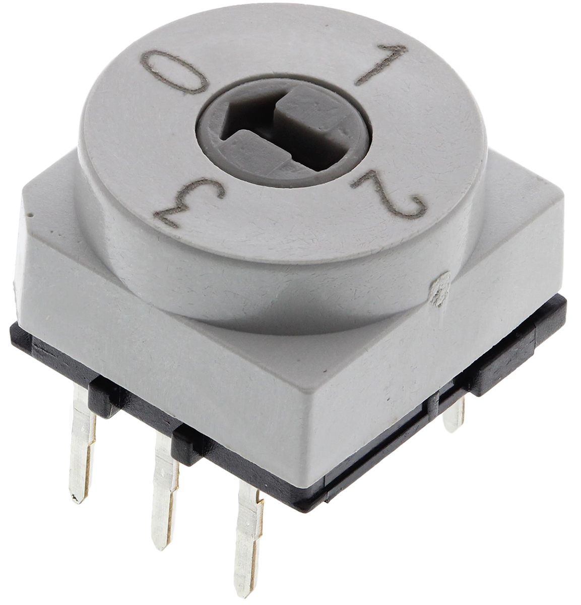 Hartmann Rotary Coded DIP Switch Through Hole Solder