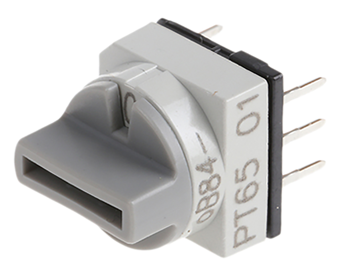 Hartmann Segment Wheel Rotary Coded DIP Switch Through Hole Solder