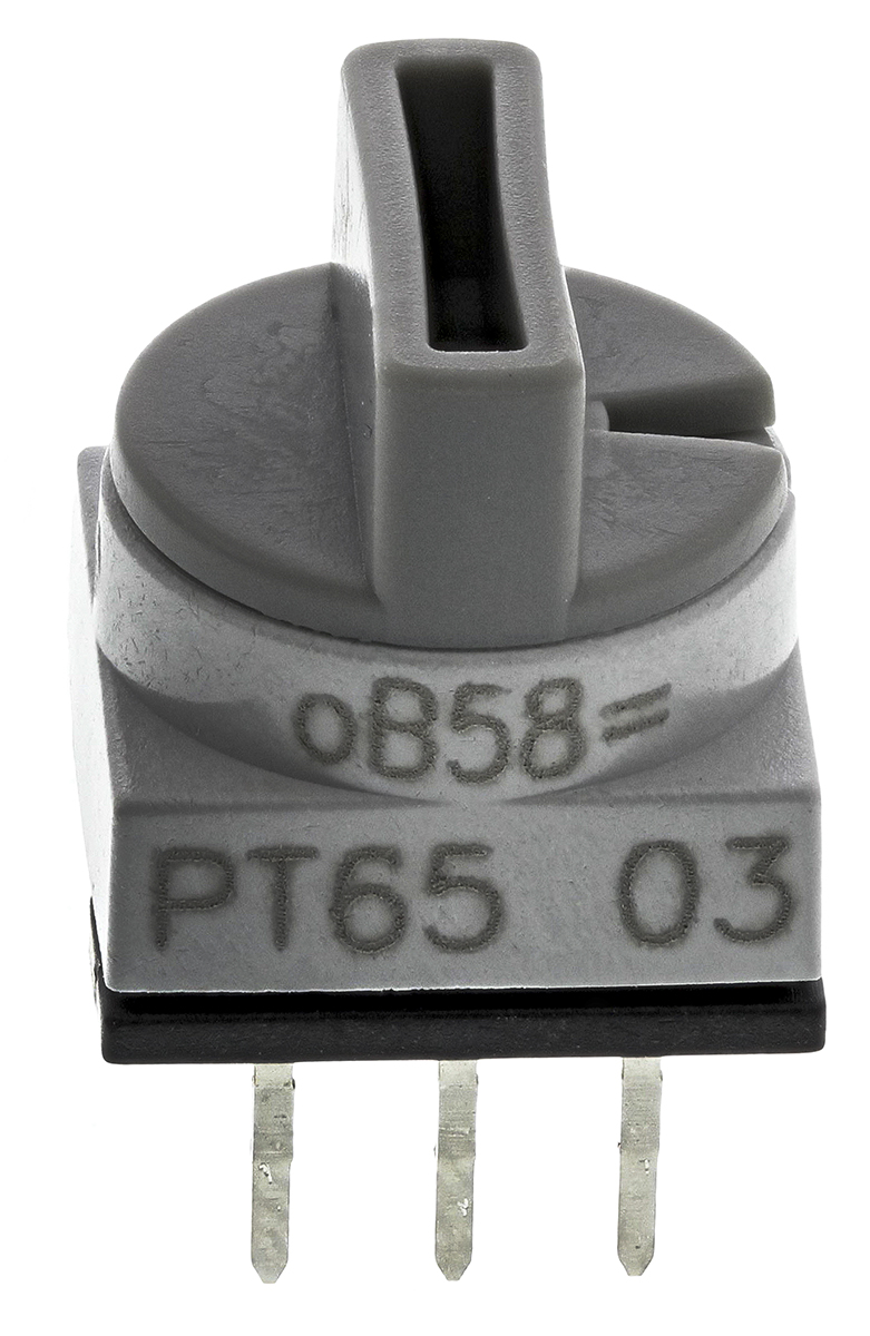 Hartmann Segment Wheel Rotary Coded DIP Switch Through Hole