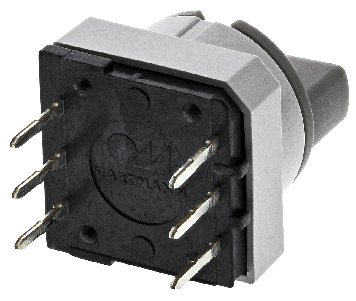 pt65503 Hartmann Segment Wheel Rotary Coded DIP Switch Through Hole