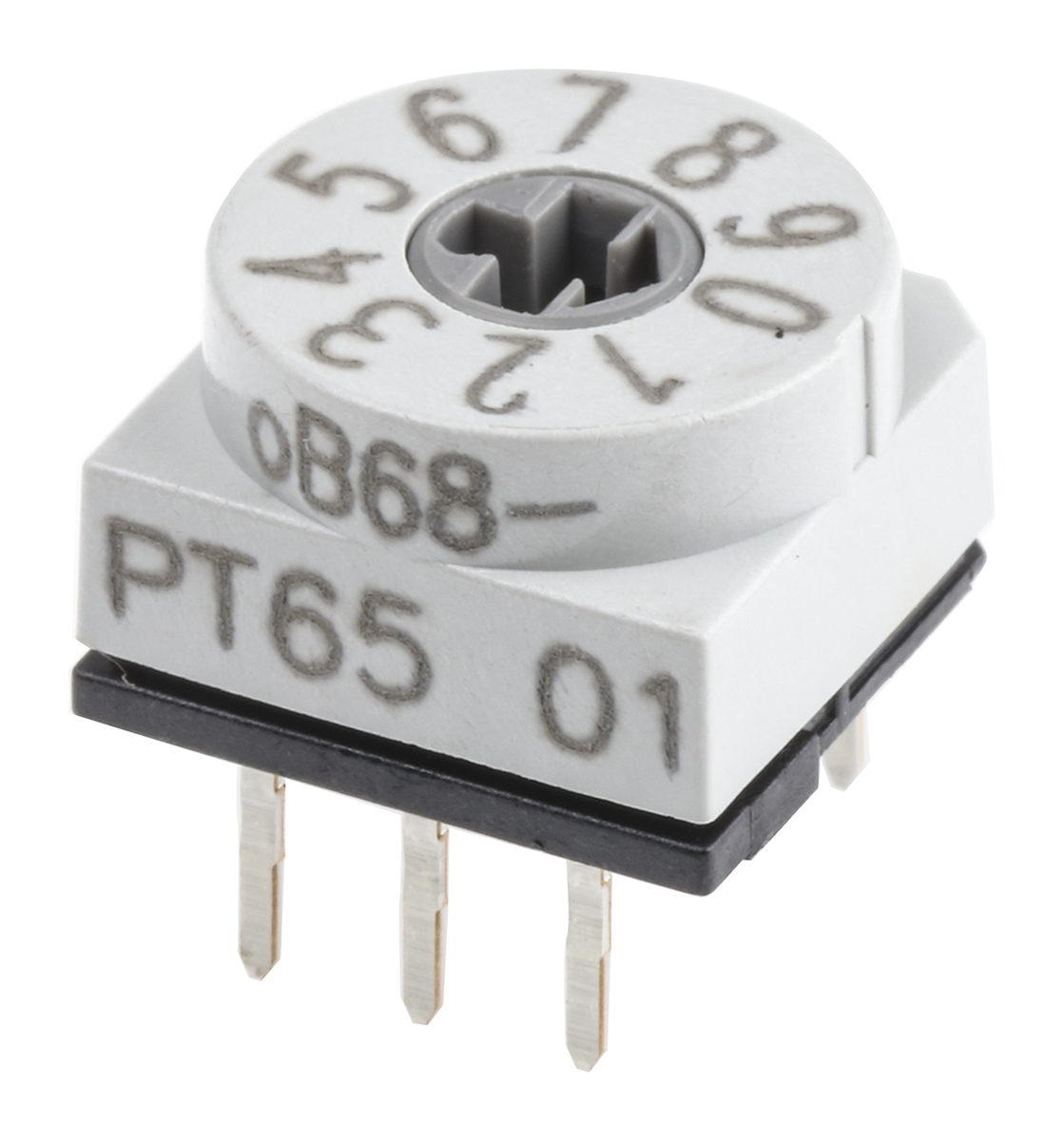 Hartmann Rotary Flush Rotary Coded DIP Switch Through Hole Solder