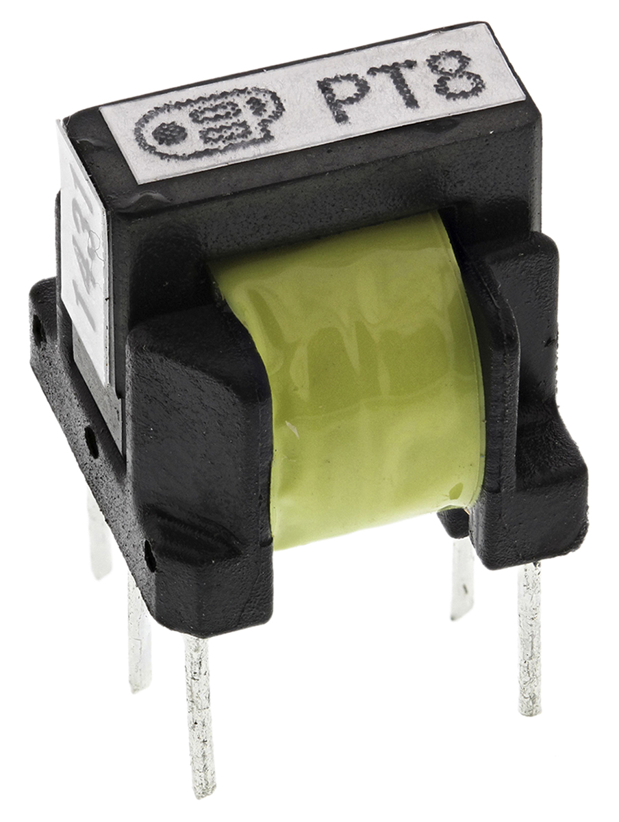 OEP Through Hole Pulse Transformer 2:1+1 Turns Ratio, 4Ω Prim. Resistance