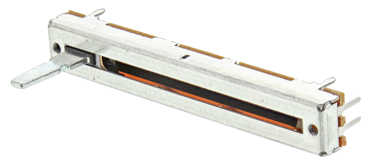 Bourns PTA 10 kΩ Slide Slide Potentiometer 1-Gang Through Hole, PTA4544-2015DPA103