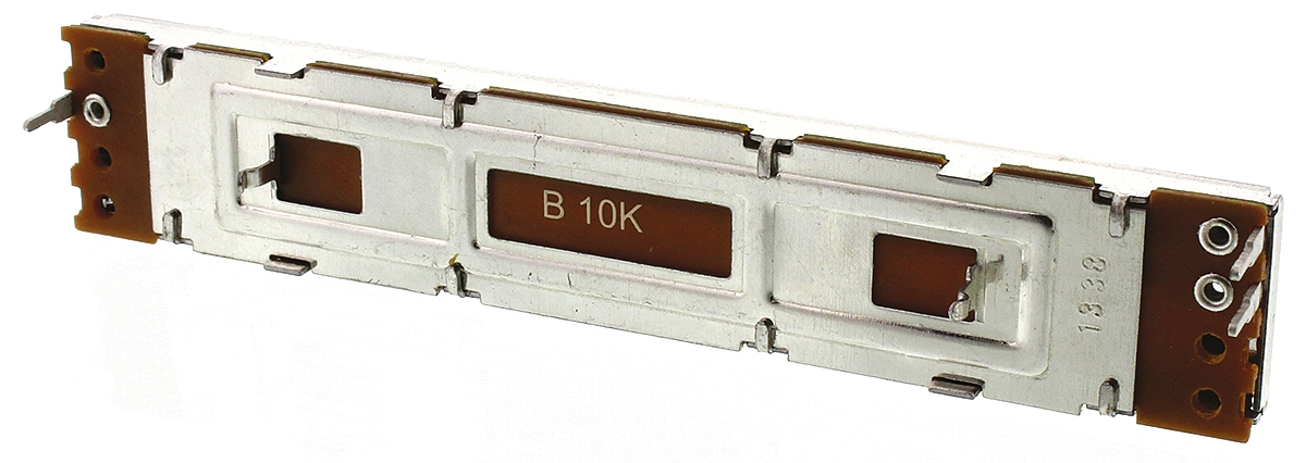 ptb6043-2010bpb103 Bourns PTB 10 kΩ Slide Slide Potentiometer 1-Turns 1-Gang Through Hole, PTB6043-2010BPB103