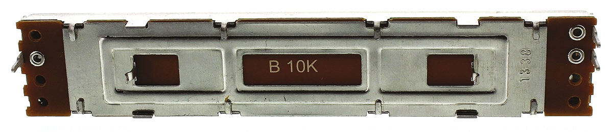 ptb6043-2010bpb103 Bourns PTB 10 kΩ Slide Slide Potentiometer 1-Turns 1-Gang Through Hole, PTB6043-2010BPB103