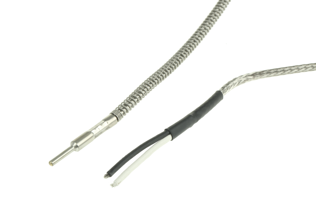 Correge Type Type J Thermocouple 35 mm Length, 5 mm Diameter, 0 °C → 600 °C Max