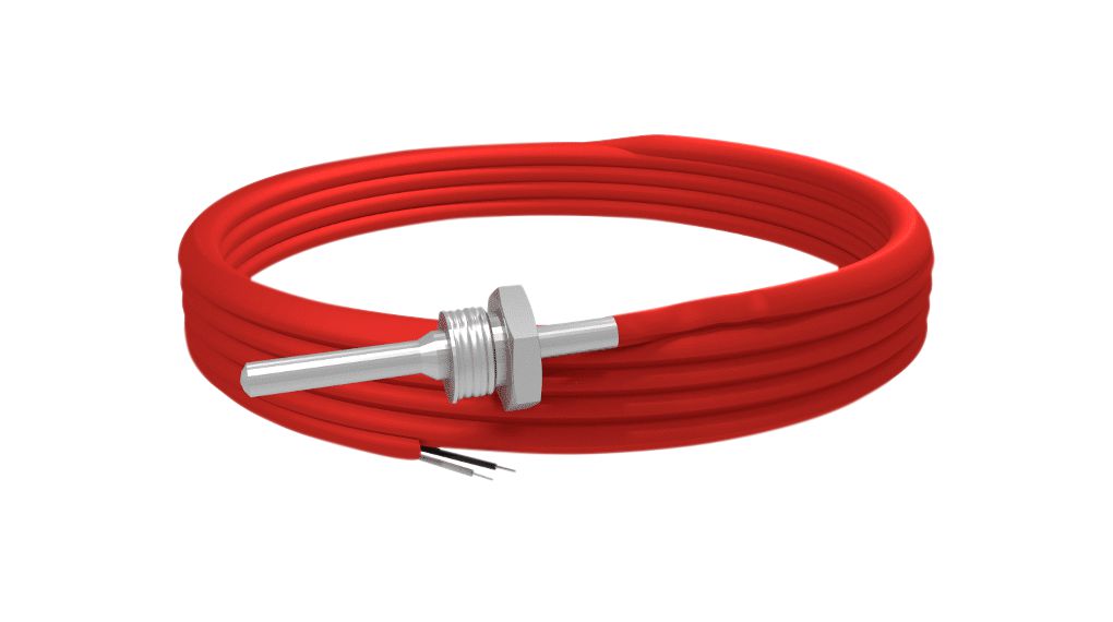 Emko PTC Temperature Sensor, -50 °C Min, 130 °C Max, 6 mm Probe