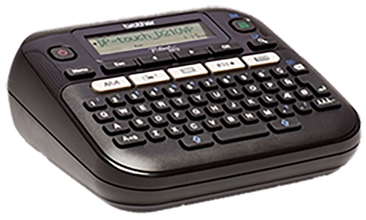 ptd210vp Brother PT-D210 Handheld Label Printer, 12 mm Max Label Width, Type G - British 3-Pin