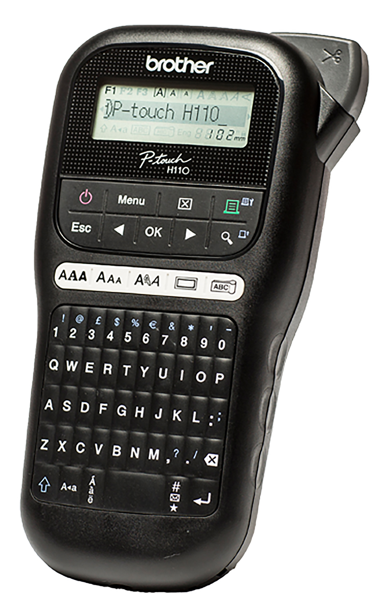 Brother PT-H110 Handheld Label Printer, 12 mm Max Label Width