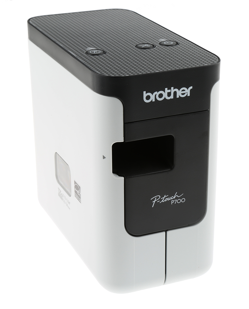 Brother PT-P700 Label Printer, 24 mm Max Label Width, Type G - British 3-Pin