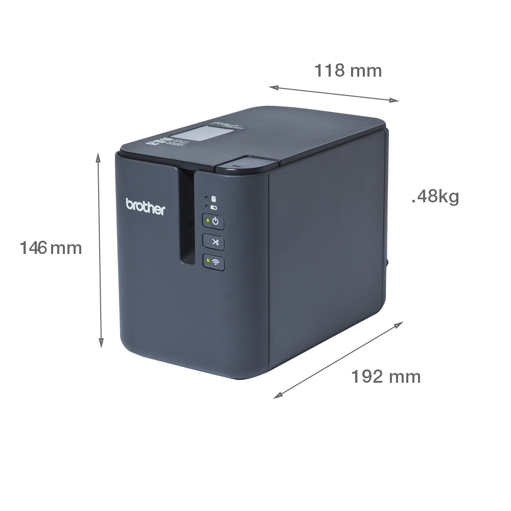ptp900wc Brother PTP900WC Label Printer, 36 mm Max Label Width