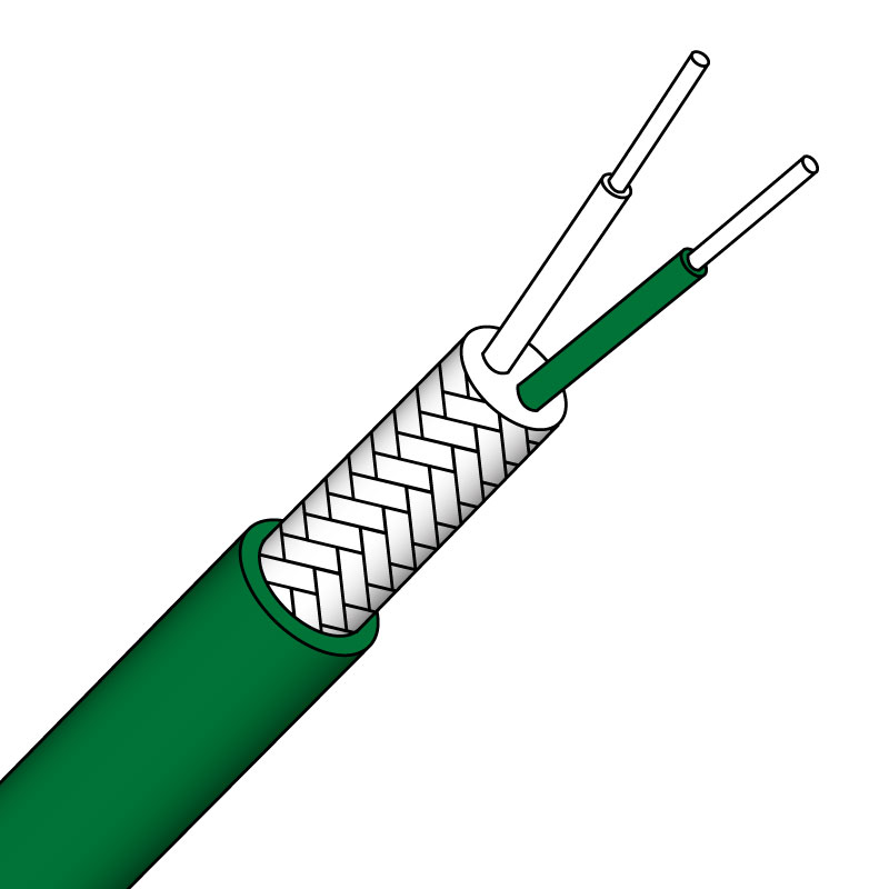 Prosensor PTPK Series Type K Thermocouple Cable/Wire 50 m, Polyvinyl Chloride Insulation, 105 °C Max, 7 Strands