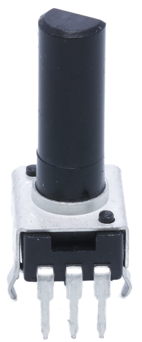 Bourns PTV09 5 kΩ Rotary Potentiometer 1-Turns 1-Gang Panel Mount, Through Hole, PTV09A-4225F-B502