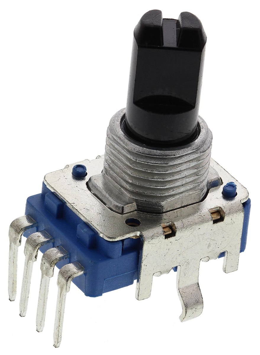 Bourns PTV 10 kΩ Rotary Potentiometer 1-Turns 1-Gang Panel Mount, Through Hole, PTV111-3415A-B103